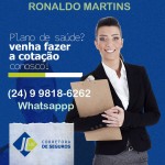 plano de saúde em VR 24|99818-662 Ronaldo Martins