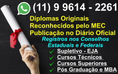 Venda de Diplomas Originais em Brasília 