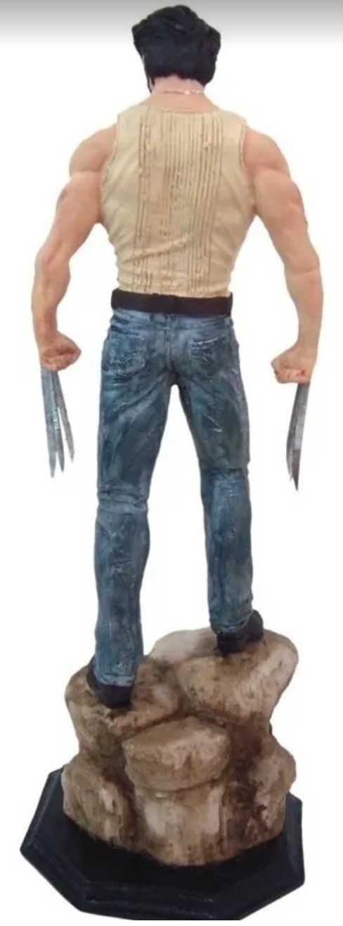 Estatua Wolverine Logan X Man Colecionador