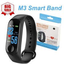 Relogio M3 Pulseira Inteligente Smartband Smartwatch Pressão Art. e Batimentos Cardíacos, Esportes