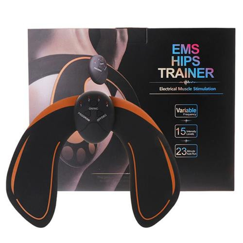 Estimulador Empina Bumbum Eletrico Muscular Com Controle Remoto Aparelho - Ems hips trainer