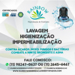  RAINBOW HIGIENIZAÇÃO DE ESTOFADOS - Lavagem, Higienização e Impermeabilização