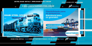03 -  Bobinas galvalume nacional e importada compre com a Dhabi Steel 