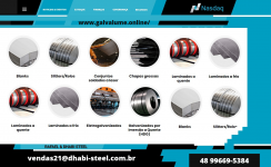 Dhabi Steel a maior plataforma digital para negociador galvanizado