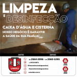 Desinfecção de Cisterna - Botafogo