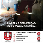 Desinfecção de Caixa D'água na região Vila Cruzeiro
